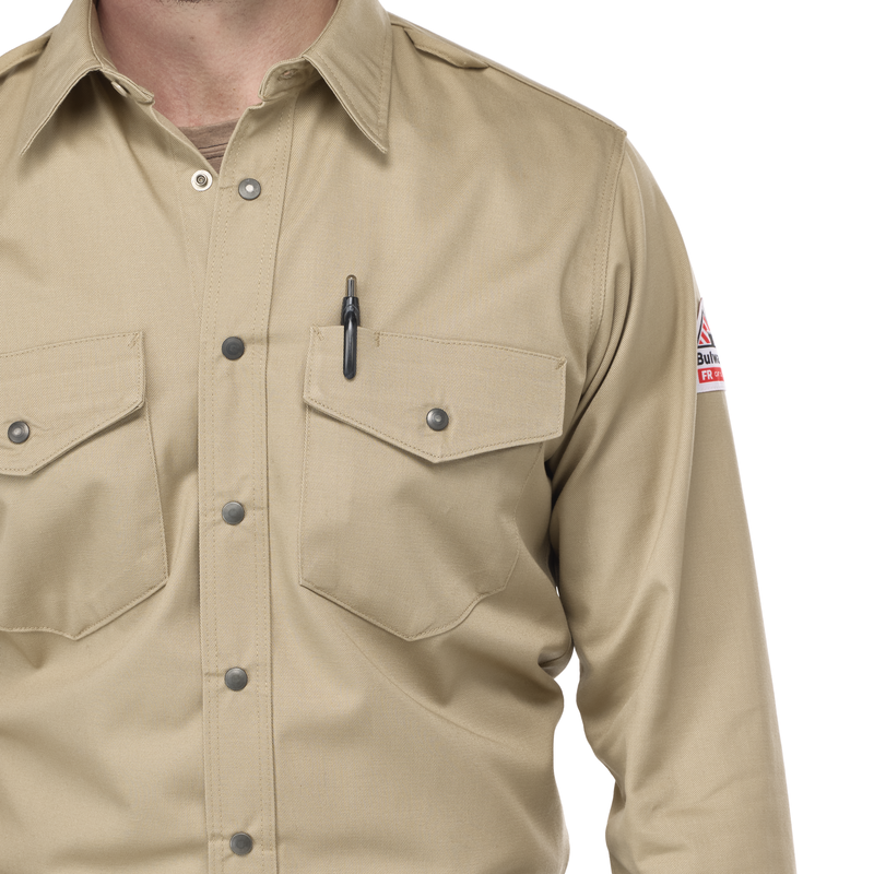 Men's Midweight Excel FR Snap-Front Uniform Shirt image number 10