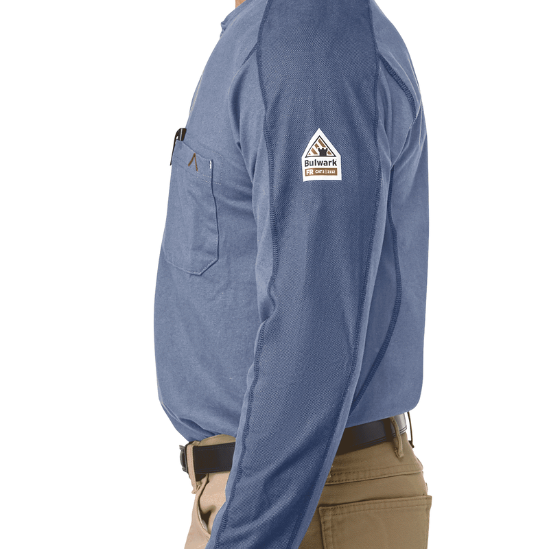 Men's Flex Knit Henley image number 9