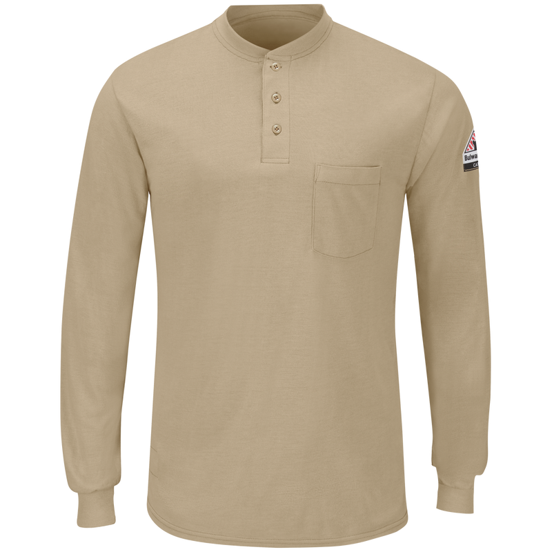 Men's Long Sleeve Lightweight Henley Shirt image number 1
