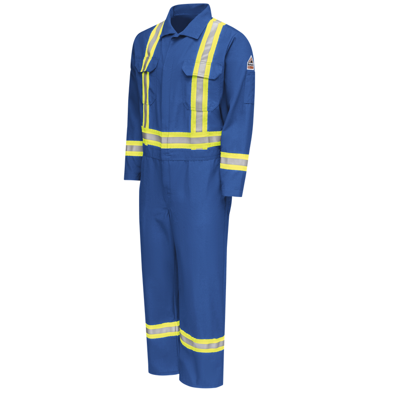 Men's Midweight Nomex FR Premium Coverall with CSA Compliant Reflective Trim image number 4