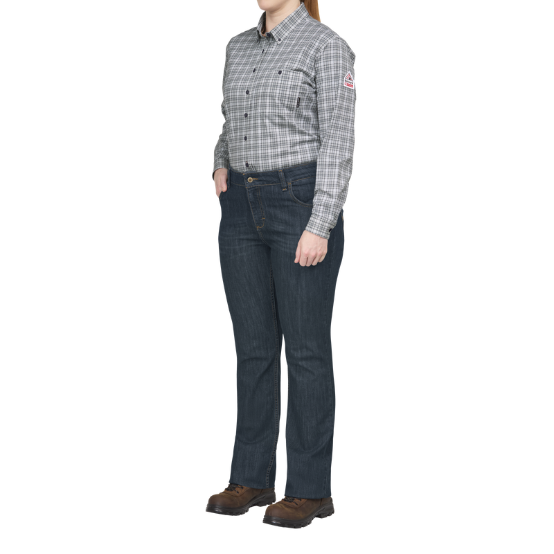 Women's Straight Fit Jean with Stretch image number 6
