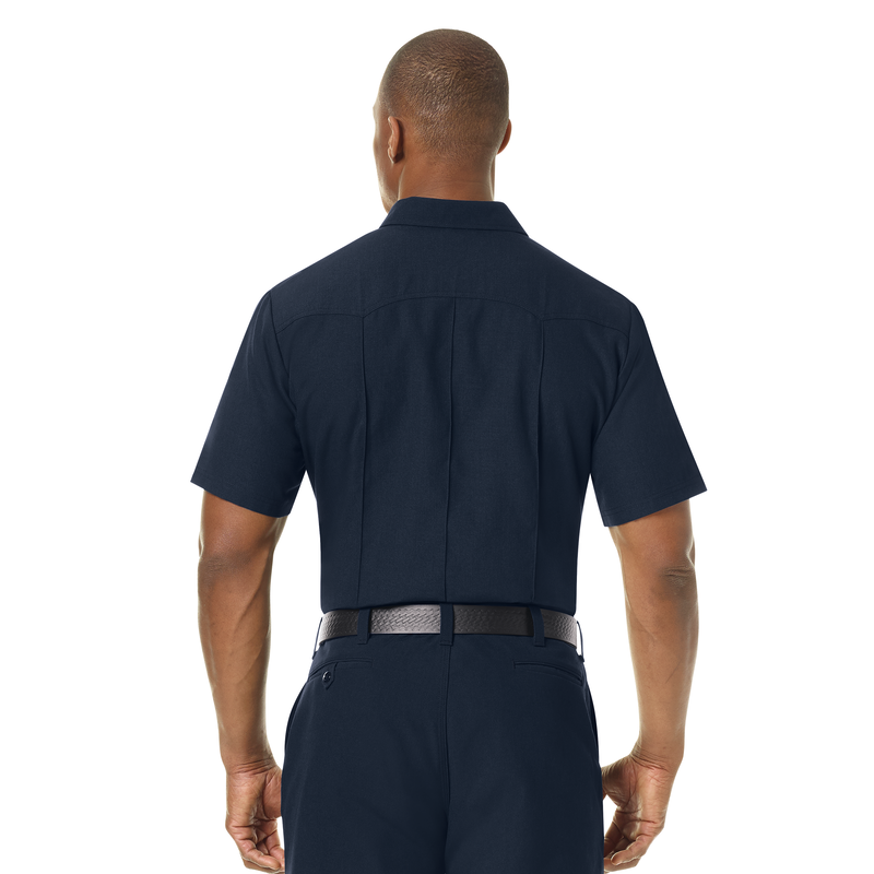 Men's Classic Short Sleeve Western Firefighter Shirt image number 4