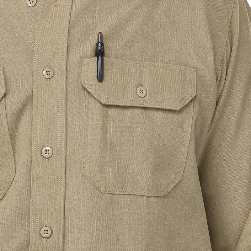 Men's Lightweight Nomex&reg; FR Uniform Shirt image number 8