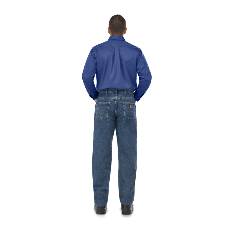 Men's Midweight FR Dress Uniform Shirt image number 3