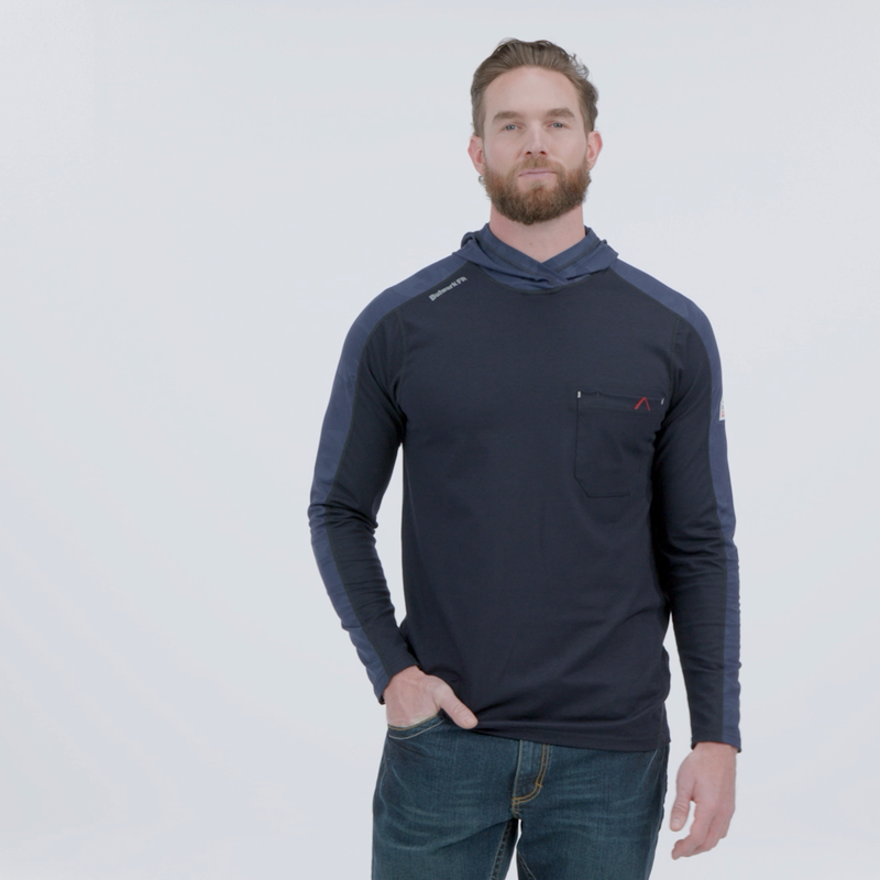 Men's Flex Knit Hooded Tee