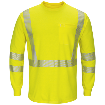 Hi-Visibility Lightweight Long Sleeve T-Shirt with Insect Shield