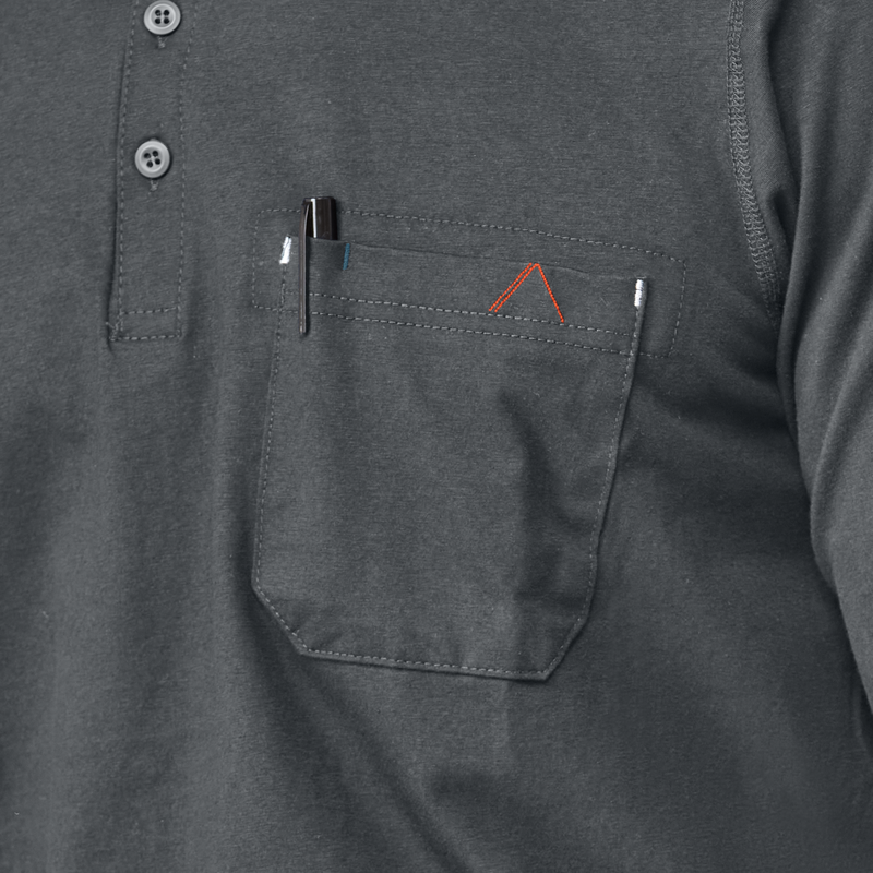 Men's Flex Knit Henley image number 11