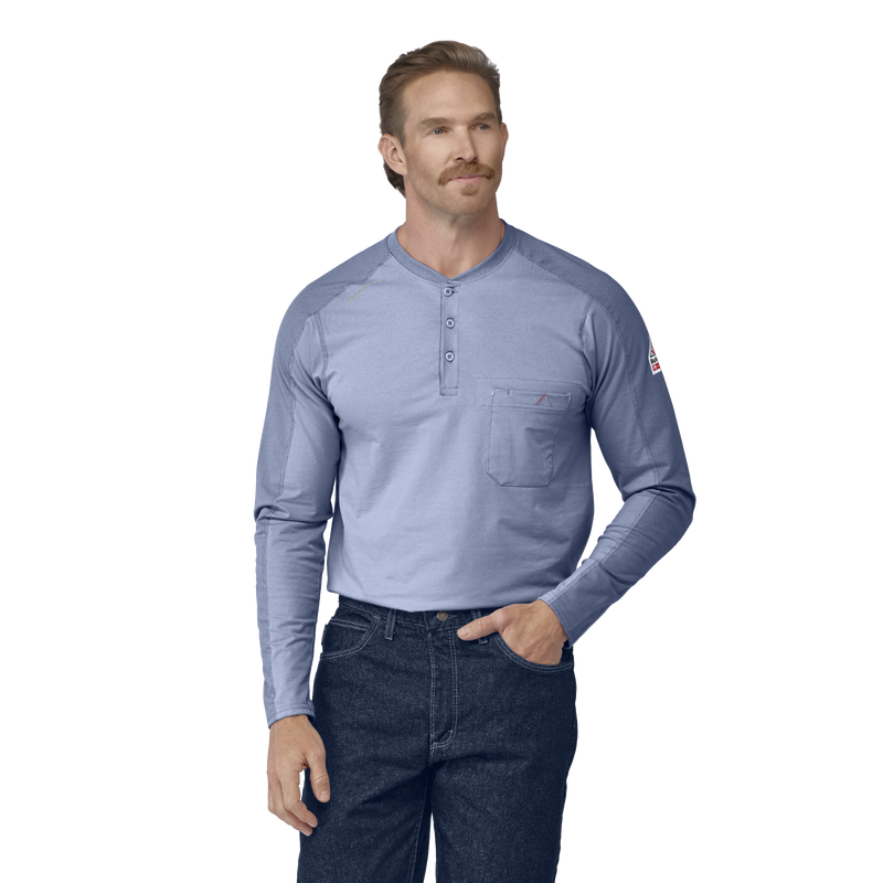 Men's Flex Knit Henley image number 0