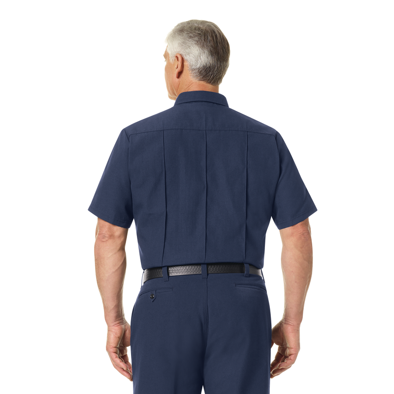 Men's Classic Short Sleeve Firefighter Shirt image number 5