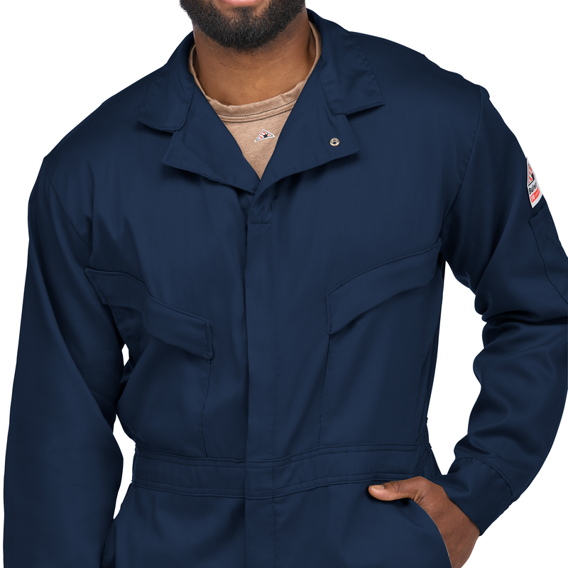 Men's Lightweight Excel FR&reg; ComforTouch&reg; Deluxe Coverall image number 9