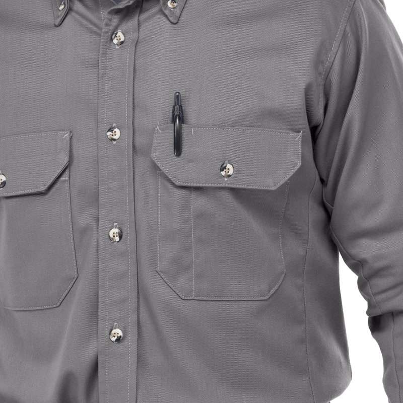 Men's Midweight FR Dress Uniform Shirt image number 8