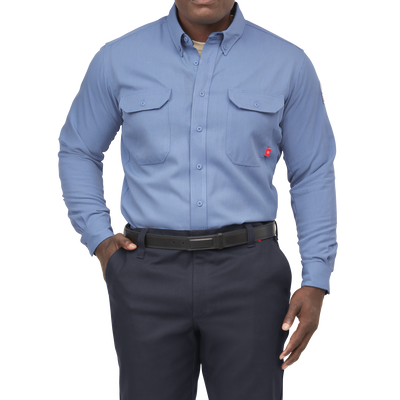 Men's iQ Series® Comfort Woven Long Sleeve Lightweight Shirt