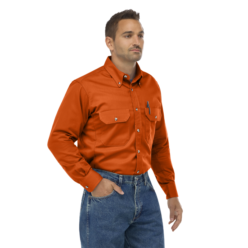 Men's Midweight FR Dress Uniform Shirt image number 2