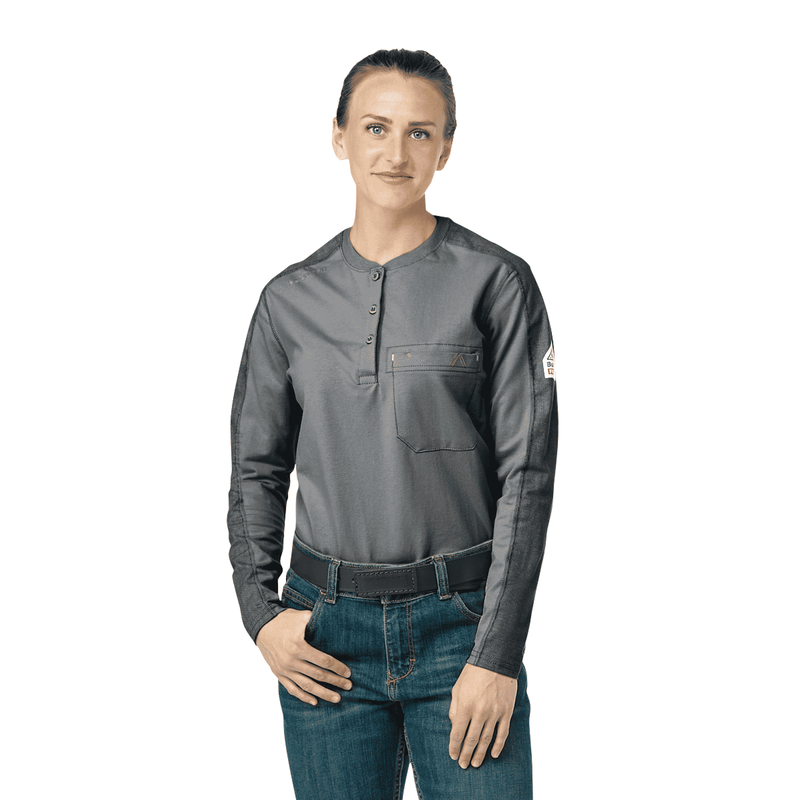 Women's Flex Knit Henley image number 0