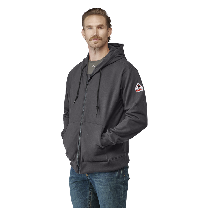 Men's Fleece FR Zip-Front Hooded Sweatshirt image number 2