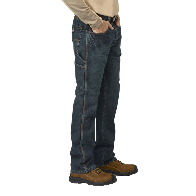 Men's Stretch Denim Dungaree image number 3