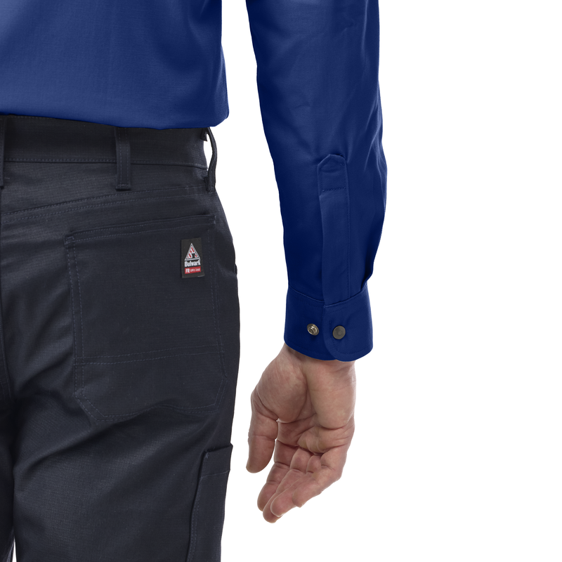 Men's Midweight Excel FR Snap-Front Uniform Shirt image number 4