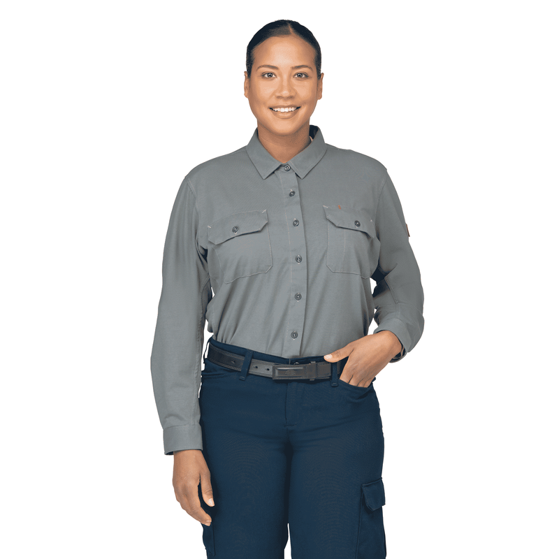 Women's Flex Knit Button Down Shirt image number 0