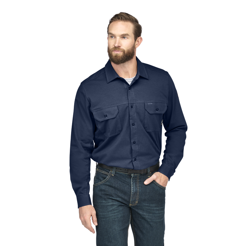 Bulwark FR Flex Knit Button Down Shirt image number 0