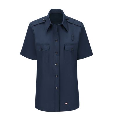 Women's Short Sleeve Classic Fire Chief Shirt