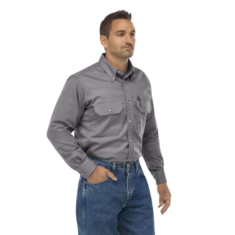 Men's Midweight FR Dress Uniform Shirt image number 2