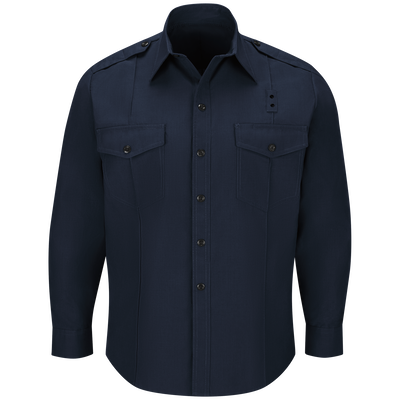 Men's Classic Long Sleeve Fire Chief Shirt