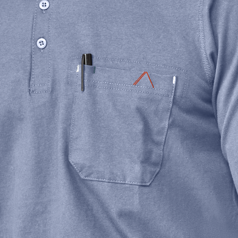 Men's Flex Knit Henley image number 8