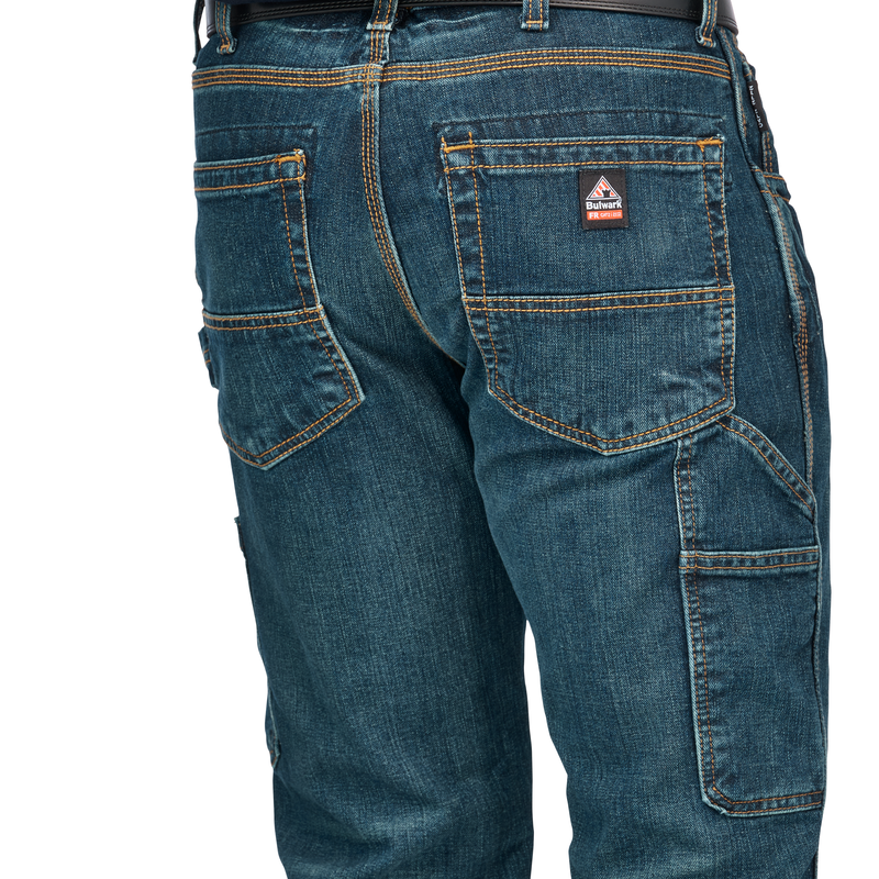 Men's Stretch Denim Dungaree image number 11