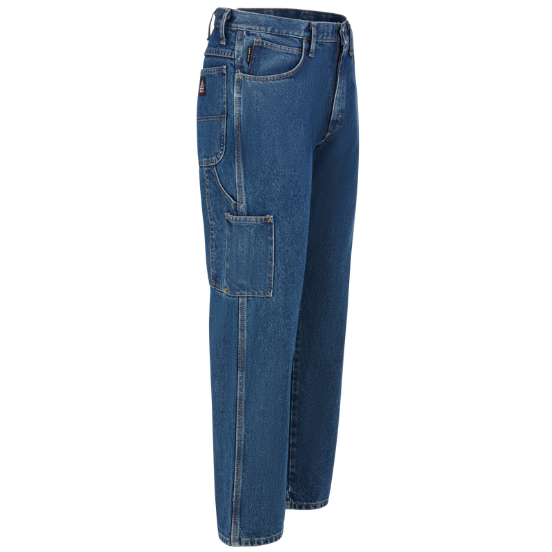 Men's Heavyweight Excel FR Denim Dungaree image number 6