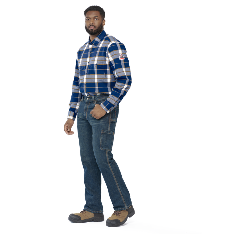 Bulwark FR Flex Knit Button Down Shirt image number 10