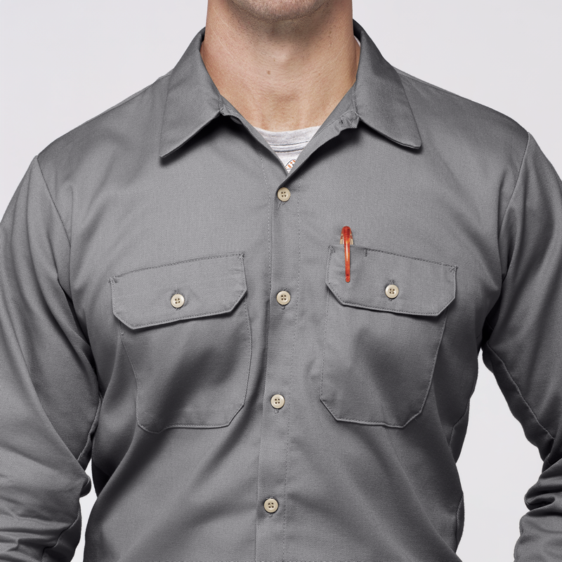 Men's Midweight Excel FR Work Shirt image number 6