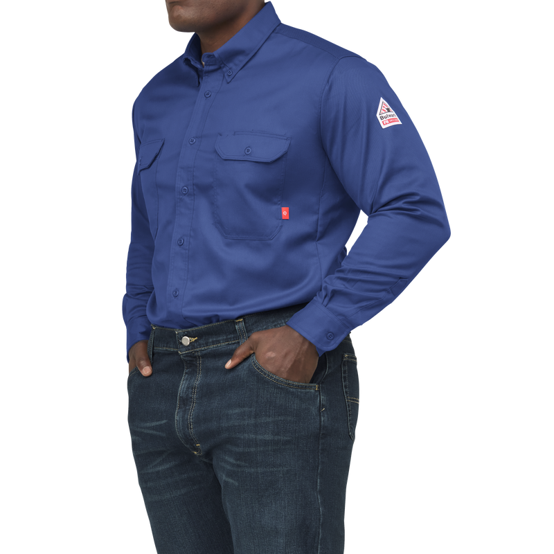iQ Series&reg; Men's Midweight Comfort Woven Shirt image number 2