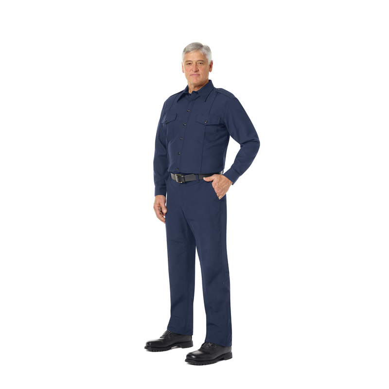 Male Non-FR 100% Cotton Classic Fire Chief Pant image number 17