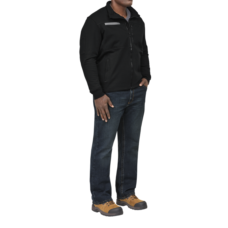 Men&rsquo;s Stretch Mid-Rise Bootcut Jean image number 3
