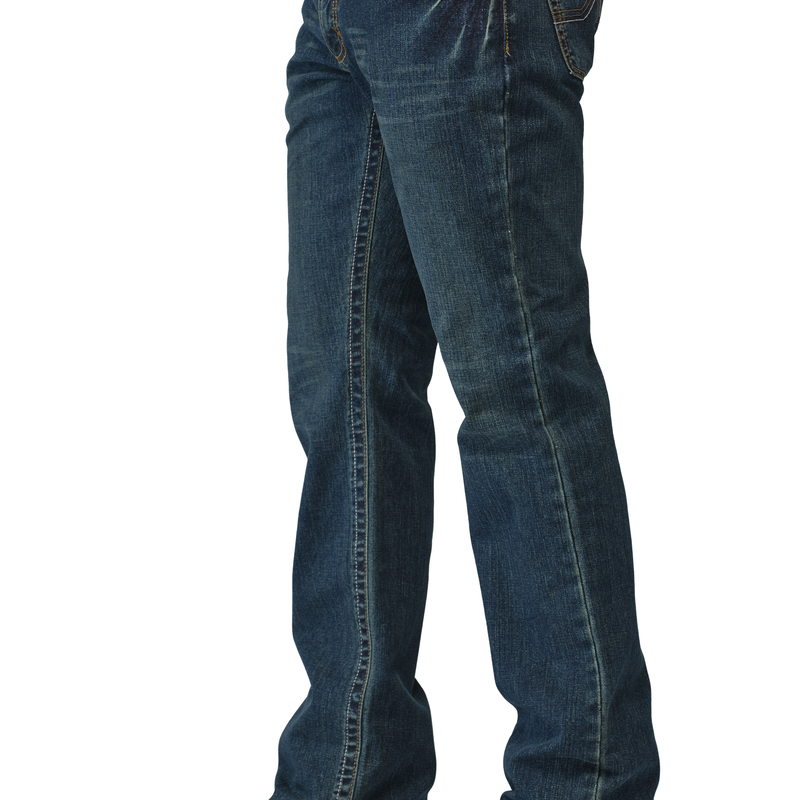 Men&rsquo;s Stretch Mid-Rise Bootcut Jean image number 7