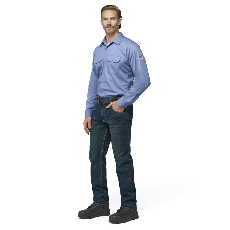 Men's Midweight Excel FR Work Shirt image number 4