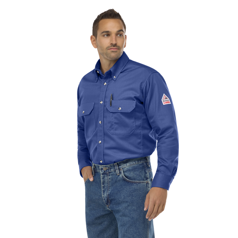 Men's Midweight FR Dress Uniform Shirt image number 3