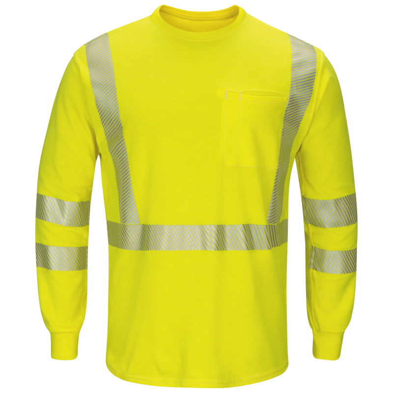 Hi-Visibility Lightweight Long Sleeve T-Shirt with Insect Shield image number 0