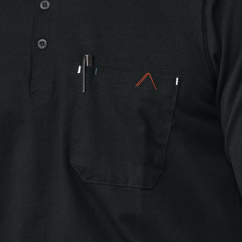 Men's Flex Knit Henley image number 11