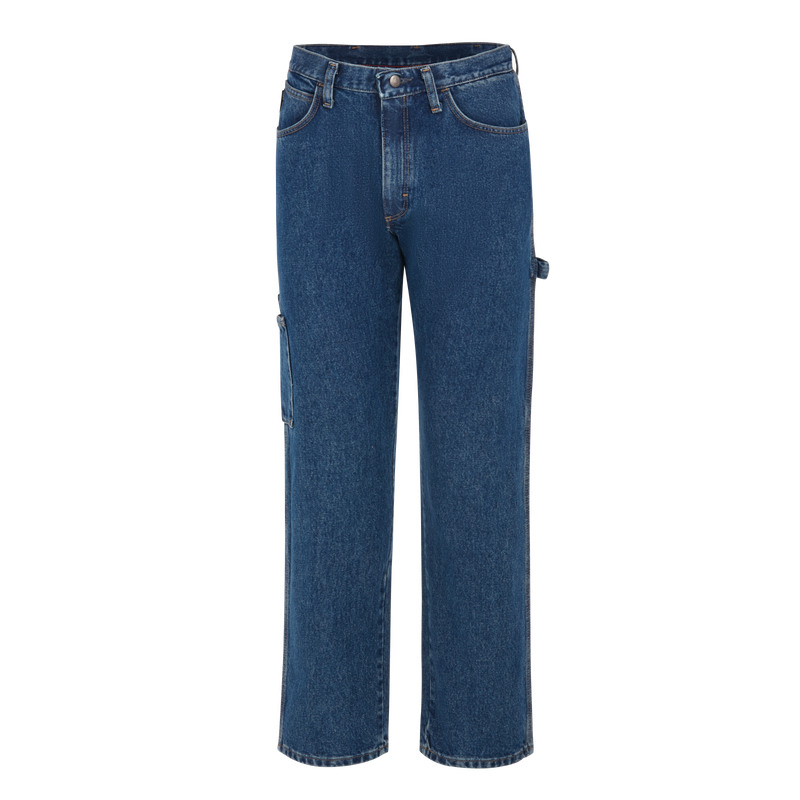 Men's Pre-Washed Denim Dungaree with Insect Shield image number 0