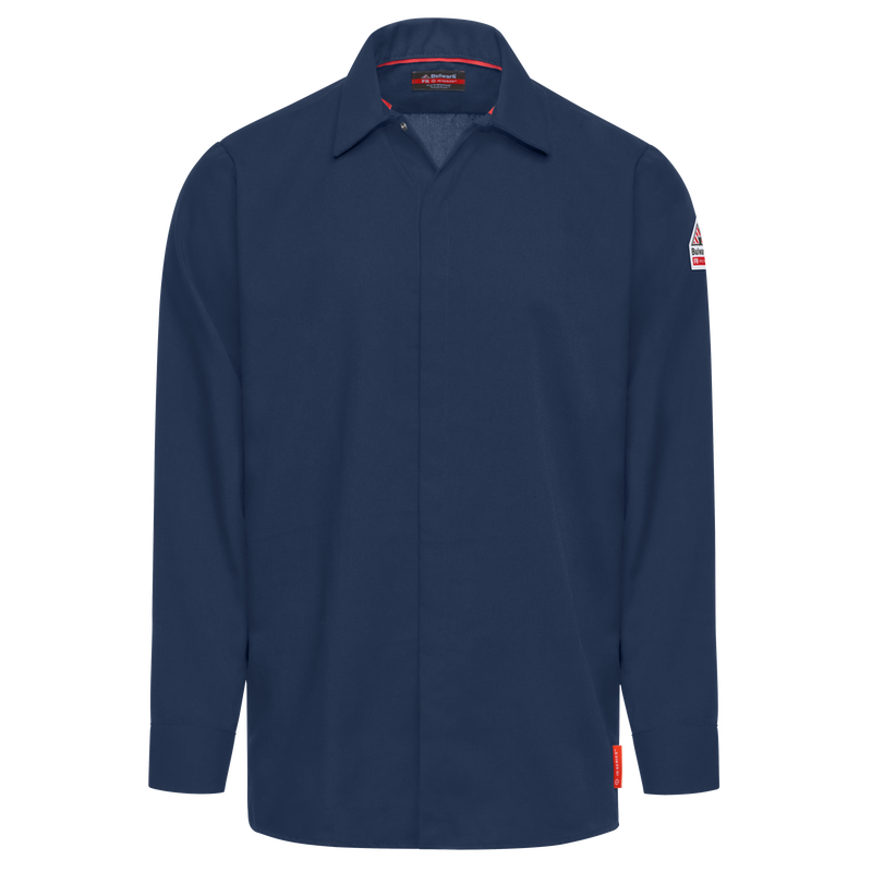 iQ Series&reg; Comfort Woven Men's Lightweight FR Food Processing Shirt image number 0