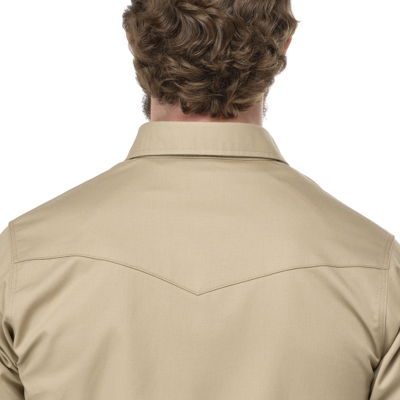 Men's Midweight Excel FR Snap-Front Uniform Shirt image number 8
