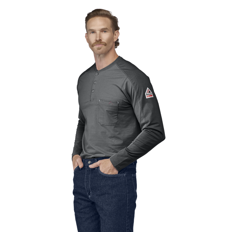 Men's Flex Knit Henley image number 2