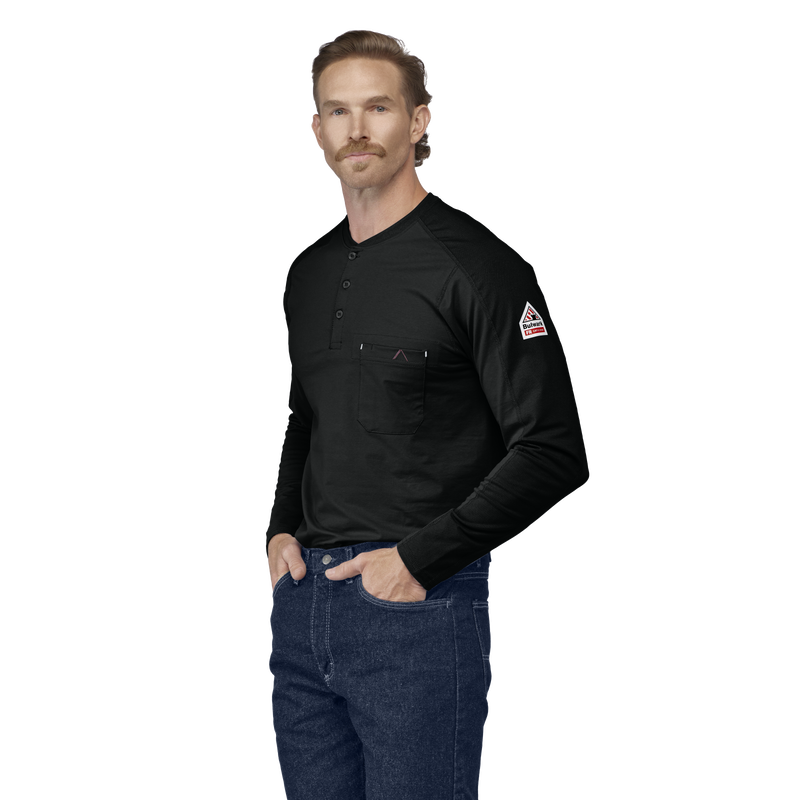 Men's Flex Knit Henley image number 2