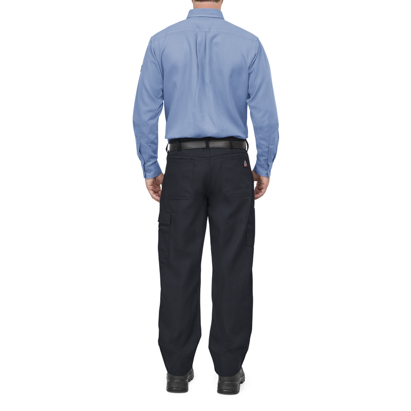 Men's iQ Series® Comfort Woven Long Sleeve Lightweight Shirt image number 10