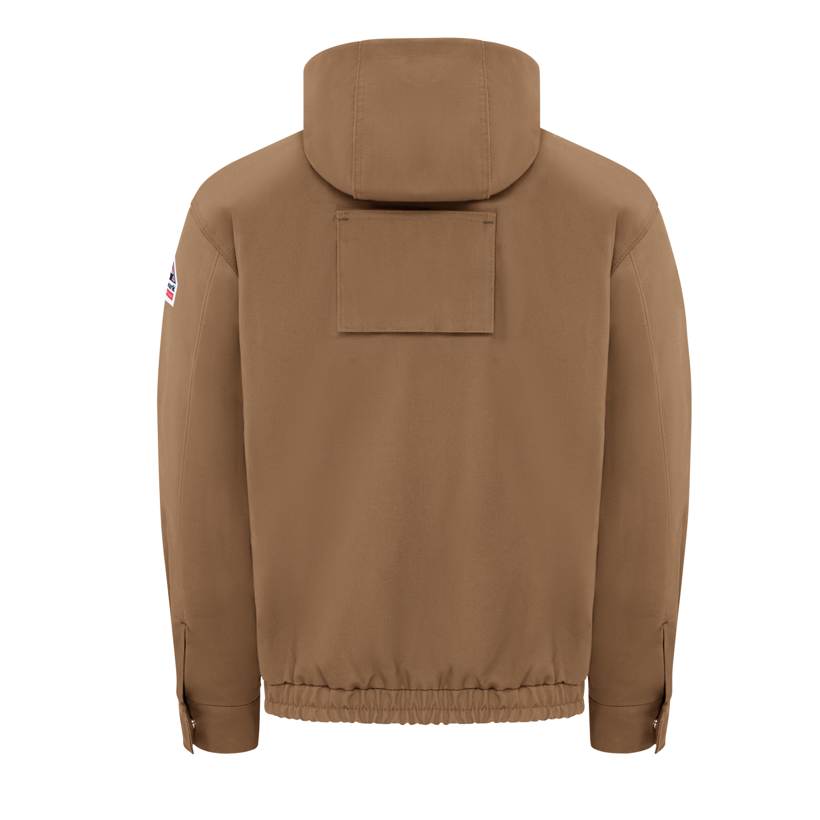 Men's Heavyweight FR Brown Duck Hooded Jacket Bulwark® FR