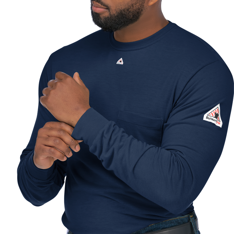 Men's Lightweight FR Long Sleeve T-Shirt image number 7