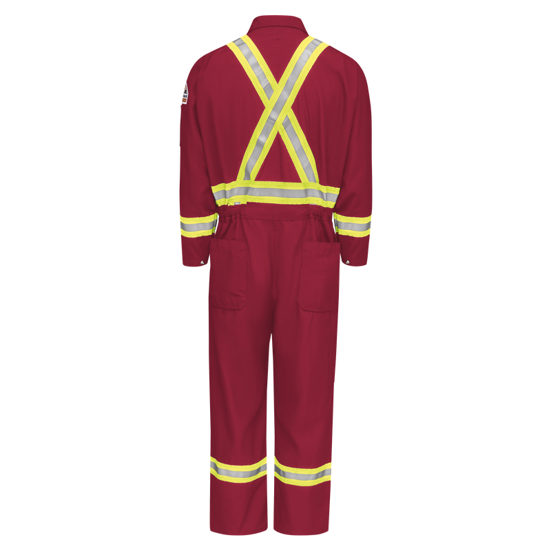 Men's Midweight Nomex FR Premium Coverall with CSA Compliant Reflective Trim image number 1