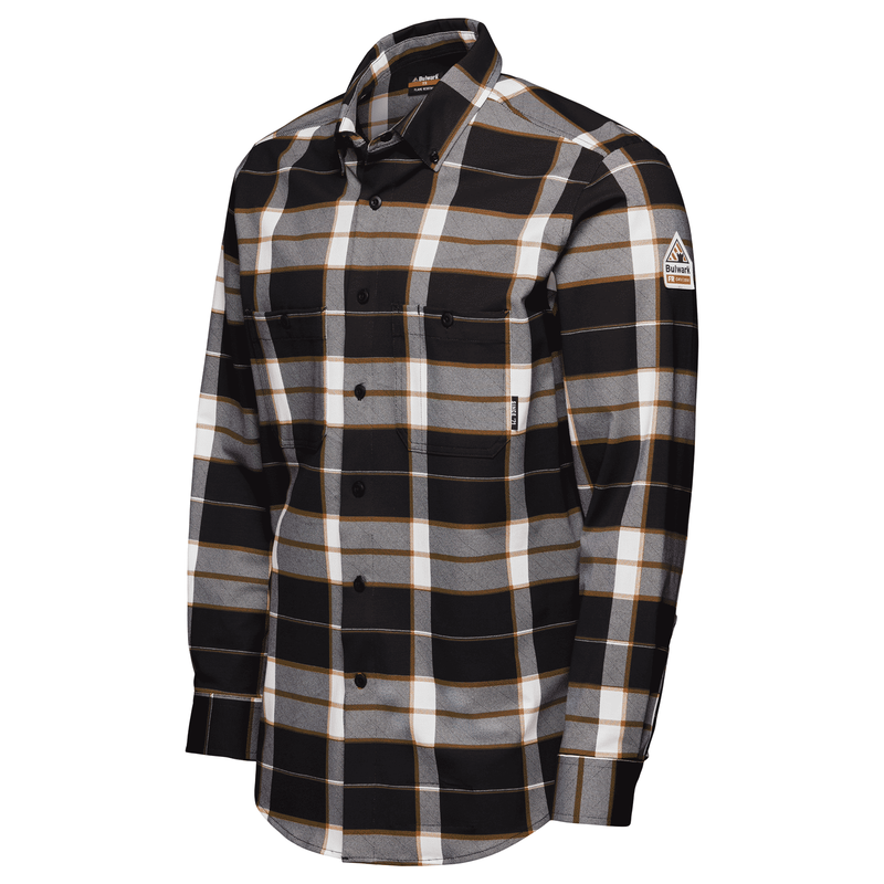 Bulwark FR Flex Knit Button Down Shirt image number 3