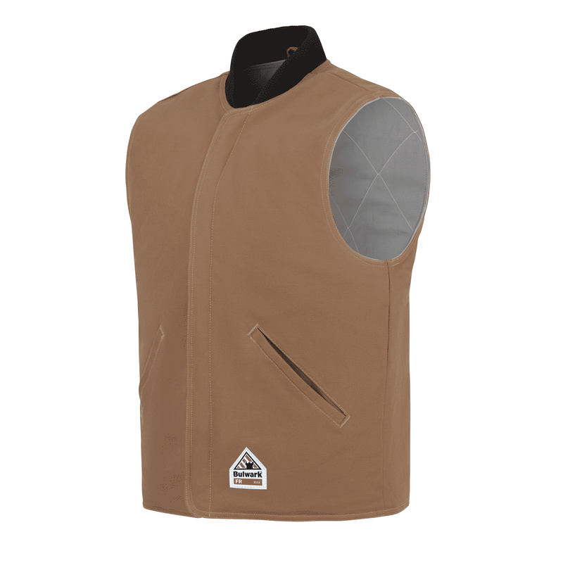 Brown Duck Vest Jacket Liner image number 3